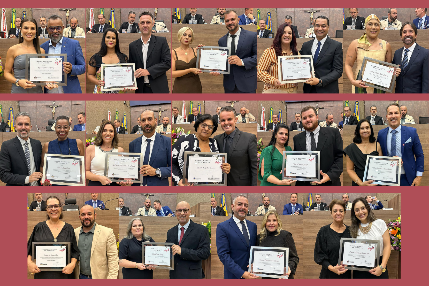 2ª edição da solenidade Mulheres Nota Mil é realizada na Câmara de Itabirito