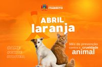 Abril Laranja: mês da prevenção à crueldade contra os animais; Itabirito se une à campanha mundial