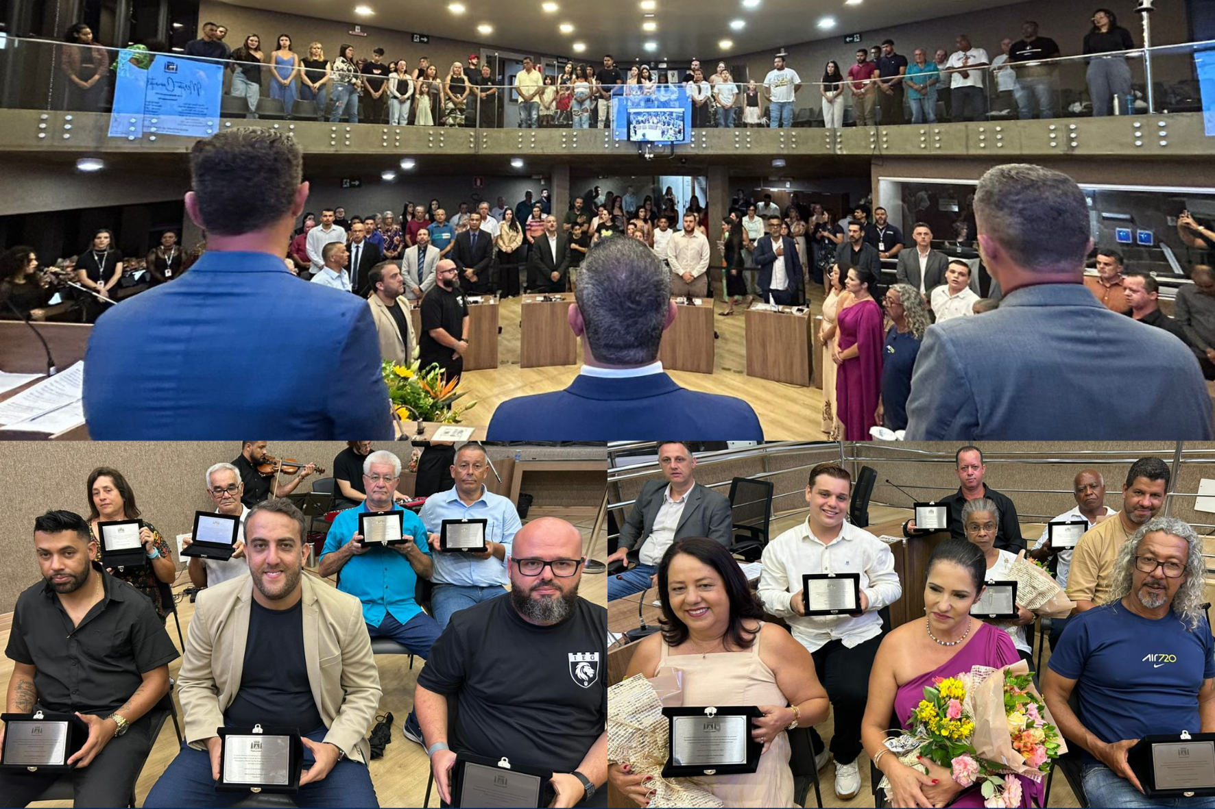 Câmara de Itabirito homenageia cidadãos e instituições com Moção de Mérito Comunitário