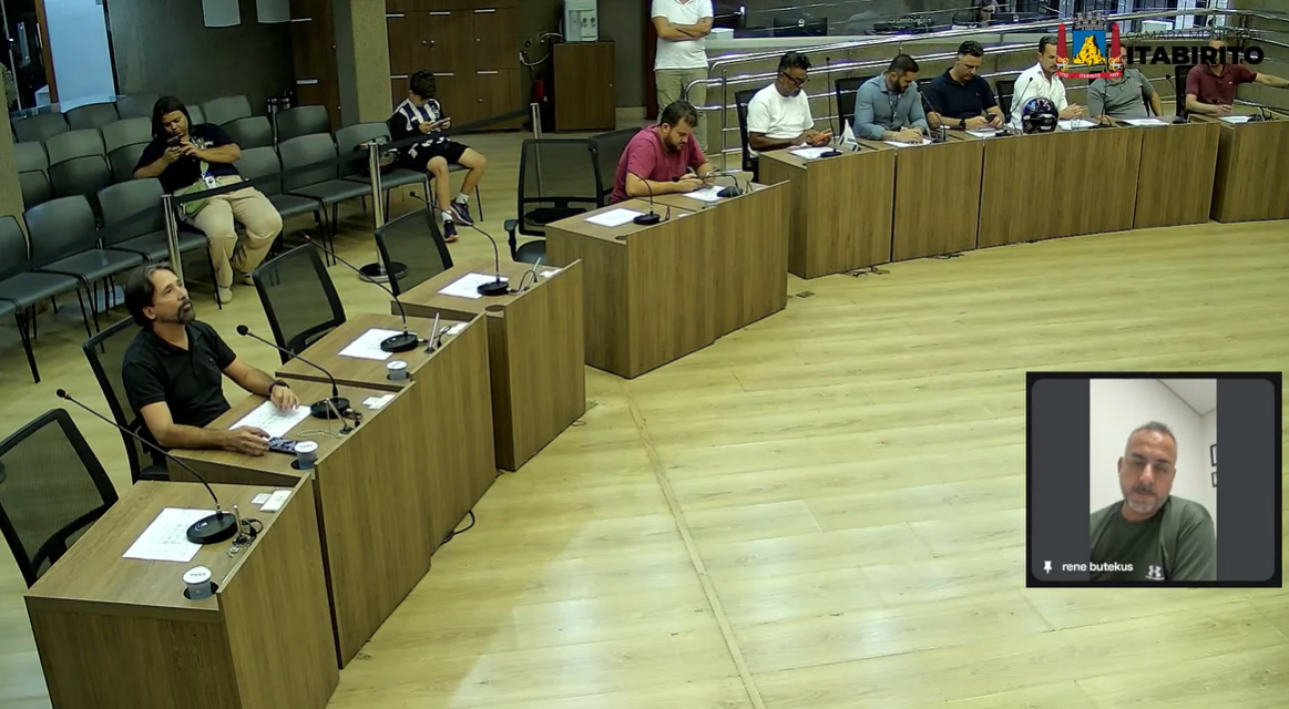 Câmara de Itabirito realiza reunião extraordinária com análise de projetos