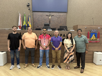 Câmara de Itabirito recebe visita institucional de equipe do Legislativo de Vila Velha (ES)