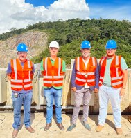 Comissão da Câmara de Itabirito visita Muro da Vale em São Gonçalo do Bação