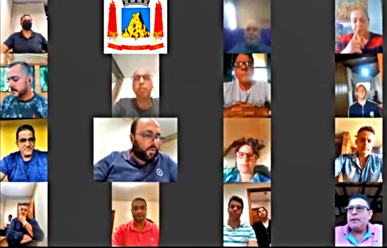 1ª de MG: Câmara de Itabirito faz reunião por videoconferência; Vereadores  aprovam “emergência”