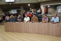 Audiência Pública de lançamento da revisão do Plano Diretor, promovida pela PMI, é realizada no Plenário da Câmara Municipal de Itabirito. 