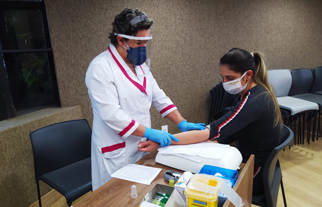 Câmara realiza testes em massa para Covid-19