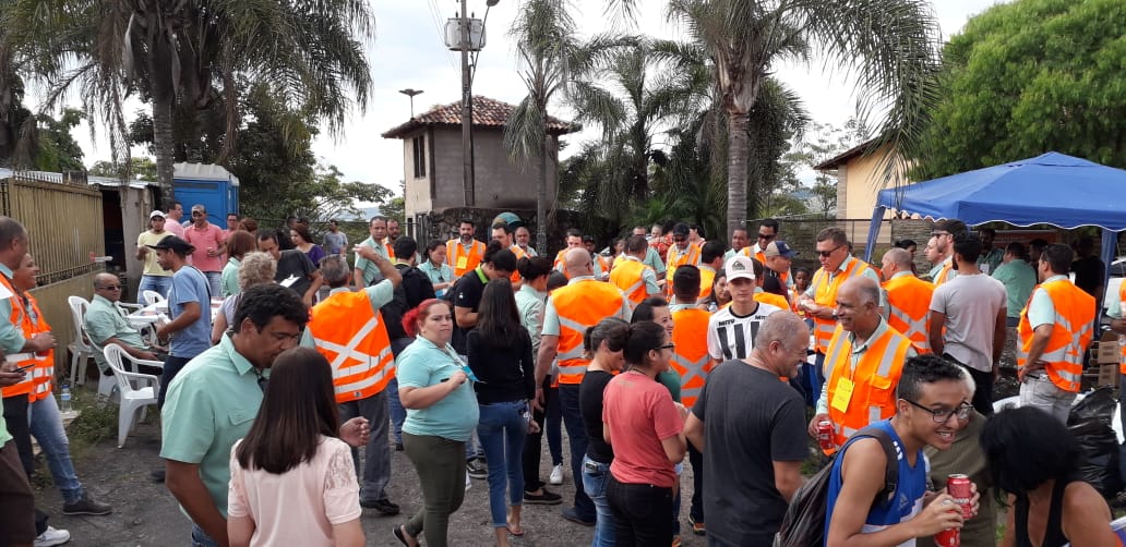 Itabirito passa por simulado de evacuação de emergência; VEJA VÍDEOS