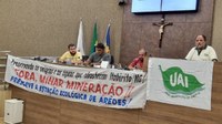 Itabirito: UAI ocupa Tribuna para alertar sobre futuro incerto da Estação Ecológica de Arêdes
