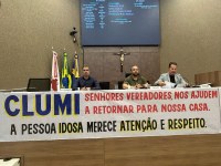 Idosos do Clumi participam de reunião da Câmara e pedem retomada das atividades 
