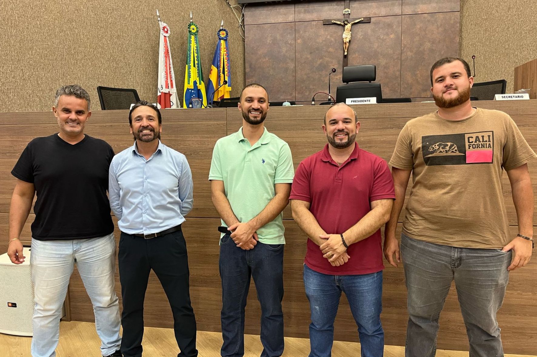 Itabirito recebe presidente da Câmara de Nova Lima