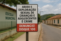 Itabirito sanciona lei que obriga placas de combate ao abuso sexual infantil em locais frequentados por crianças