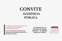 Ministério Público promove Audiência Pública sobre uso de Emendas Impositivas em Itabirito