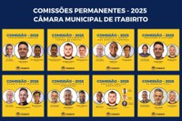 Nomeados os membros das comissões permanentes da Câmara de Itabirito