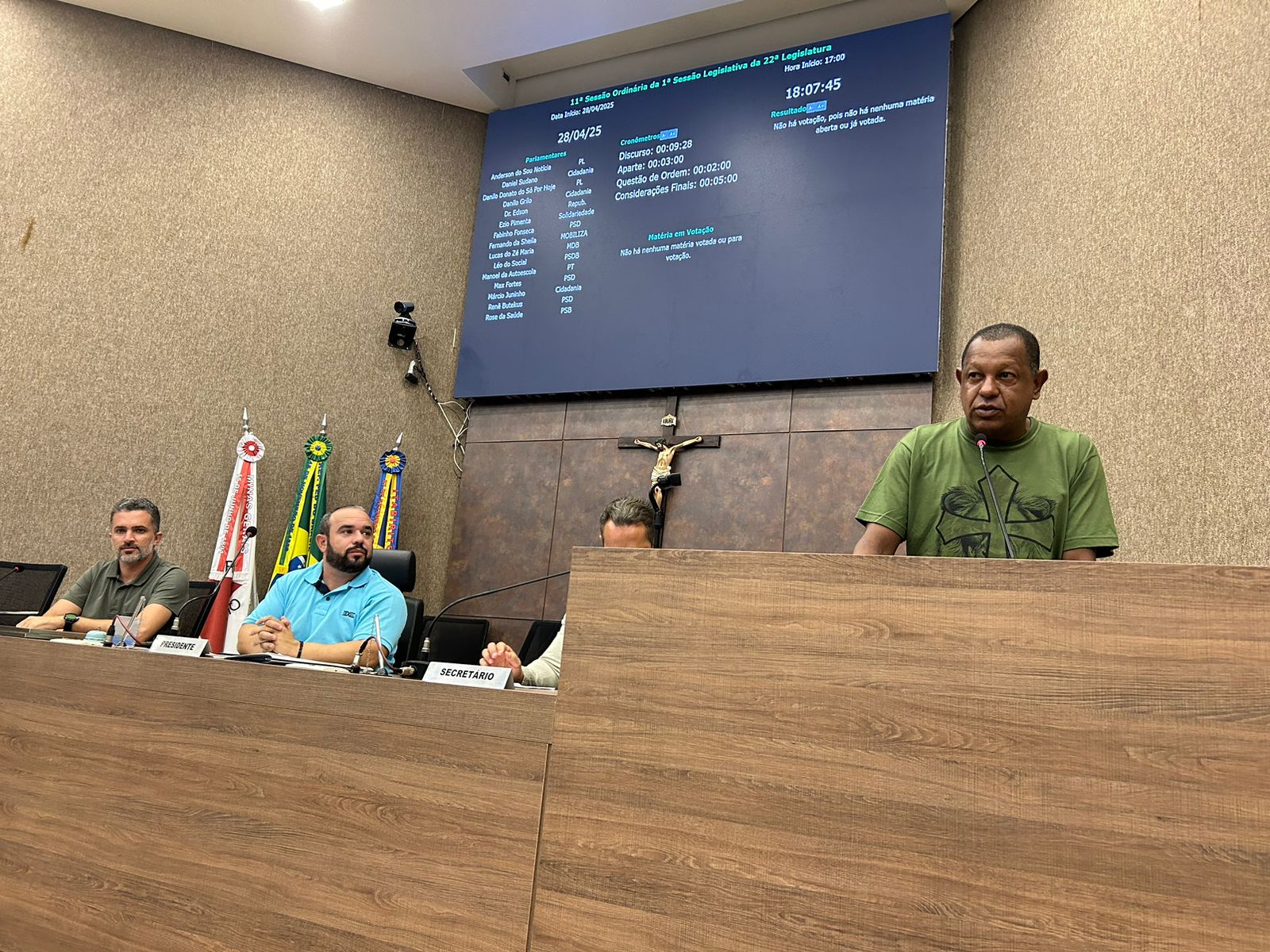 Presidente da Associação do bairro Portões traz reivindicações dos moradores à Câmara de Itabirito